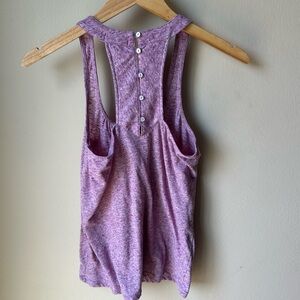 American Eagle Outfitters button back tank top purple